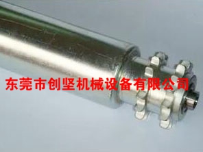 双链轮动力滚筒