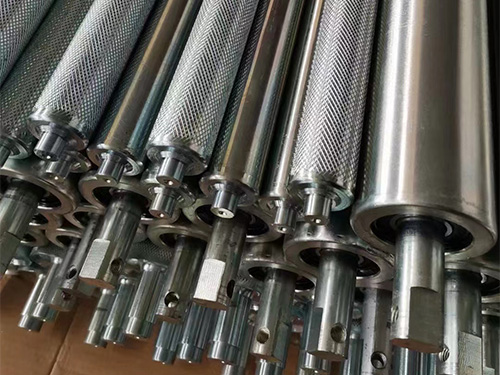 不锈钢无动力滚筒