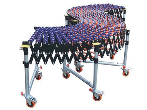 伸缩福来轮滚筒线